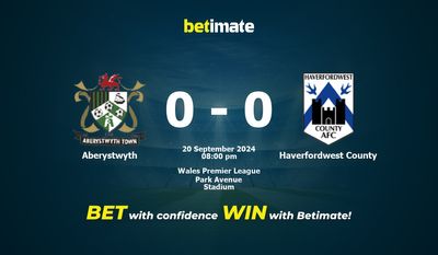 Pronostic, cotes et conseils de paris Aberystwyth vs Haverfordwest County 20/09/2024