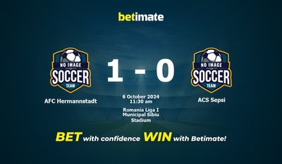Pronostic, cotes et conseils de paris AFC Hermannstadt vs ACS Sepsi 06/10/2024