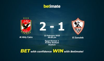 Al Ahly Cairo vs El Zamalek Pronostic, cotes et conseils de paris 22/02/2025
