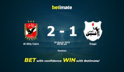 Pronostic, cotes et conseils de paris pour Al Ahly Le Caire vs Enppi (20/03/2025)