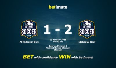 Al Tadamun Buri vs Etehad Al Reef Prédiction, cotes et conseils de paris 13/01/2025