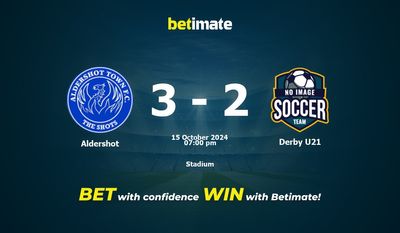 Pronostic, cotes et conseils de paris Aldershot vs Derby U21 15/10/2024