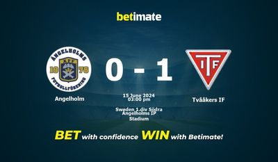 Angelholm vs Tvååkers IF Prédiction, cotes et conseils de paris 15/06/2024