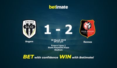 Pronostic, cotes et conseils de paris Angers vs Rennes (30/03/2025)