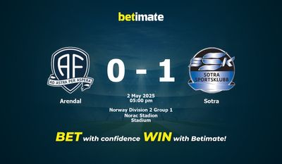 Arendal vs Sotra Prédiction, cotes et conseils de paris 02/05/2025