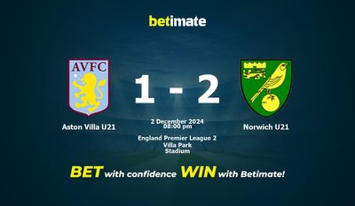 Pronostic Aston Villa U21 vs Norwich U21, cotes et conseils de paris 12/02/2024