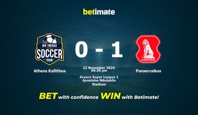 Pronostic Athens Kallithea vs Panserraikos, cotes et conseils de paris 22/11/2024