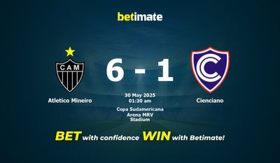 Atletico Mineiro vs Cienciano Prédiction, cotes et conseils de paris 30/05/2025