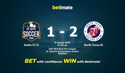 Pronostic, cotes et conseils de paris pour Austin FC II vs North Texas SC (08/09/2025)