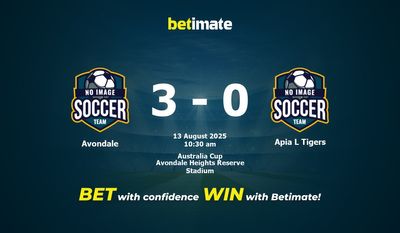 Pronostic, cotes et conseils de paris Avondale vs Apia L Tigers (13/08/2025)