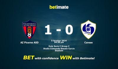 AZ Picerno ASD vs Cavese Pronostic, cotes et conseils de paris 05/10/2024