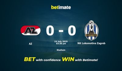 AZ vs NK Lokomotiva Zagreb Prédiction, cotes et conseils de paris 19/07/2025