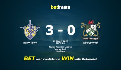 Barry Town vs Aberystwyth Pronostic, cotes et conseils de paris 11/03/2025