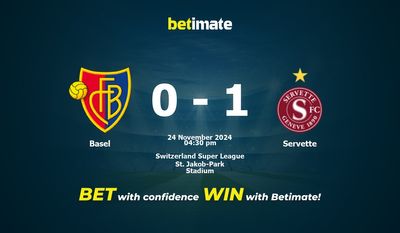 Pronostic Bâle vs Servette, cotes et conseils de paris 24/11/2024