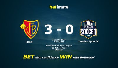 Pronostic, cotes et conseils de paris Bâle - Yverdon Sport FC (21/04/2025)