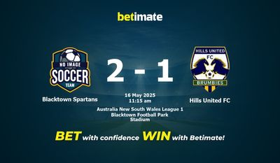 Pronostic, cotes et conseils de paris Blacktown Spartans vs Hills United FC (16/05/2025)