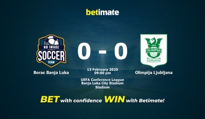 Borac Banja Luka vs Olimpija Ljubljana Prédiction, cotes et conseils de paris 13/02/2025