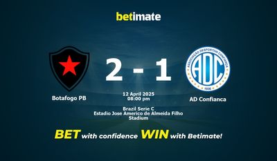 Botafogo PB vs AD Confianca Prédiction, cotes et conseils de paris 12/04/2025