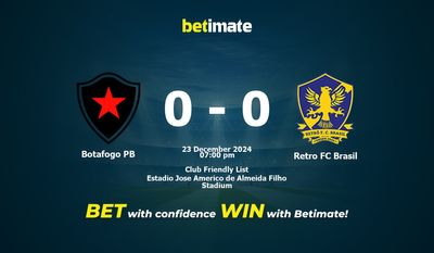 Botafogo PB vs Retro FC Brasil Prédiction, cotes et conseils de paris 23/12/2024