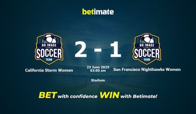Pronostic, cotes et conseils de paris : California Storm Women contre San Francisco Nighthawks Women (23/06/2025)