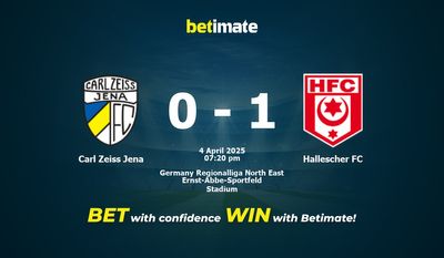 Carl Zeiss Jena - Hallescher FC : pronostics, cotes et conseils de paris (04/04/2025)