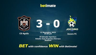 CD Aguila vs Jocoro FC Prédiction, cotes et conseils de paris 12/11/2023