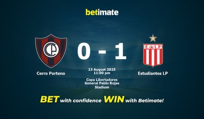 Cerro Porteno vs Estudiantes LP Prédiction, cotes et conseils de paris 13/08/2025