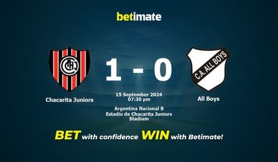 Pronostic, cotes et conseils de paris Chacarita Juniors vs All Boys 15/09/2024