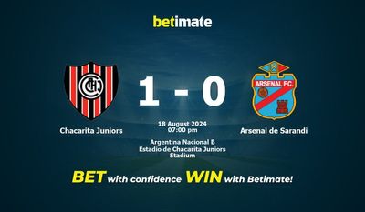 Chacarita Juniors vs Arsenal de Sarandi Prédiction, cotes et conseils de paris 18/08/2024