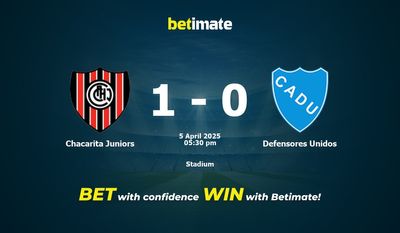 Chacarita Juniors vs Defensores Unidos Prédiction, cotes et conseils de paris 05/04/2025