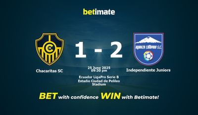 Pronostic, cotes et conseils de paris Chacaritas SC vs Independiente Juniors (25/06/2025)