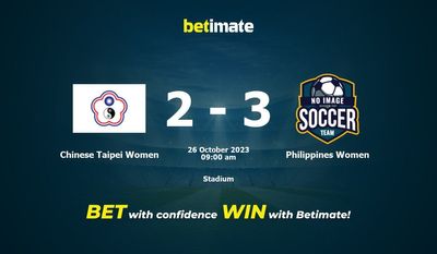 Chinese Taipei Women vs Philippines Women Prédiction, cotes et conseils de paris 26/10/2023