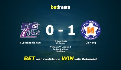 CLB Bong da Hue vs Da Nang Prédiction, cotes et conseils de paris 16/06/2024