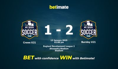 Pronostic, cotes et conseils de paris Crewe U21 vs Burnley U21 13/01/2025