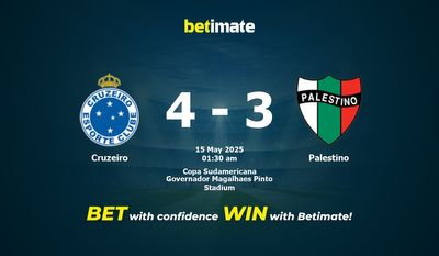 Cruzeiro vs Palestino Prédiction, cotes et conseils de paris 15/05/2025