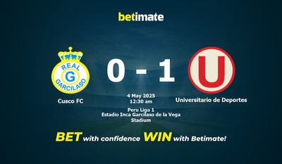 Cusco FC vs Universitario de Deportes Prédiction, cotes et conseils de paris 03/05/2025