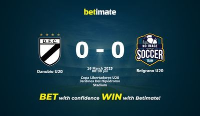 Pronostic, cotes et conseils de paris Danubio U20 vs Belgrano U20 (16/03/2025)