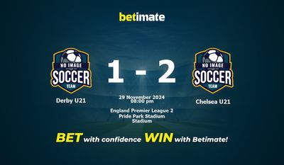 Pronostic Derby U21 vs Chelsea U21, cotes et conseils de paris 29/11/2024