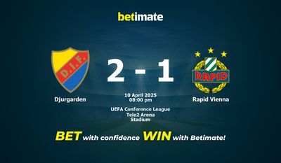 Pronostic, cotes et conseils de paris Djurgarden - Rapid Vienne (10/04/2025)