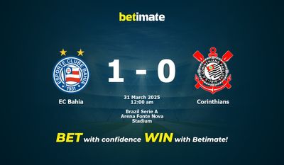 Pronostic, cotes et conseils de paris EC Bahia vs Corinthians (30/03/2025)