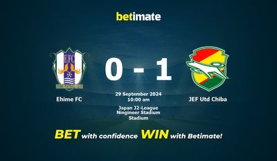 Ehime FC vs JEF Utd Chiba Prédiction, cotes et conseils de paris 29/09/2024