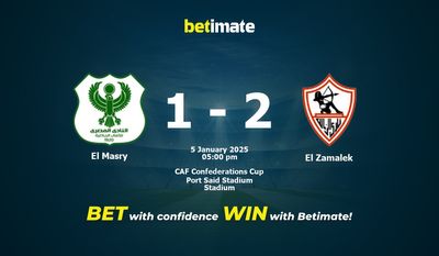 Pronostic, cotes et conseils de paris El Masry vs El Zamalek 01/05/2025