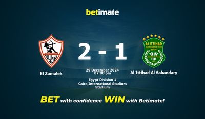 Pronostic, cotes et conseils de paris El Zamalek vs Al Ittihad Al Sakandary 29/12/2024