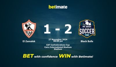 Pronostic, cotes et conseils de paris El Zamalek vs Black Bulls 27/11/2024