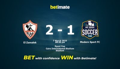 Pronostic, cotes et conseils de paris El Zamalek vs Modern Sport FC 03/07/2025
