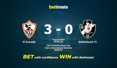 Pronostic, cotes et conseils de paris El Zamalek vs Stellenbosch FC (04/09/2025)