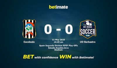Pronostic, cotes et conseils de paris Escobedo vs UD Barbastro (11/05/2025)