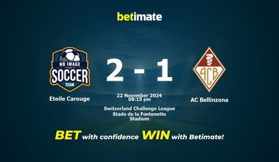 Etoile Carouge vs AC Bellinzona Prédiction, cotes et conseils de paris 22/11/2024