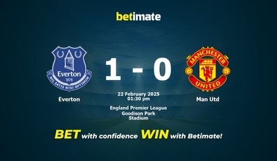 Pronostic Everton vs Man Utd, cotes et conseils de paris 22/02/2025