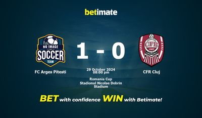 FC Arges Pitesti vs CFR Cluj Prédiction, cotes et conseils de paris 29/10/2024